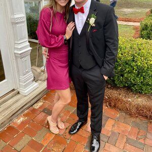 Free People Fuchsia Dress